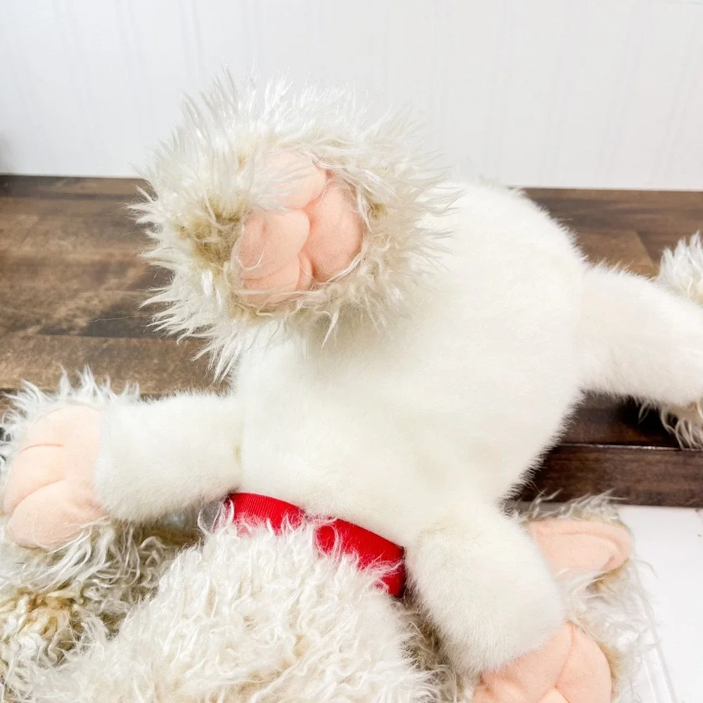 Hallmark Puppy Dog Plush Curly Wired Ears Vintage Shaggy Dog Plush 18